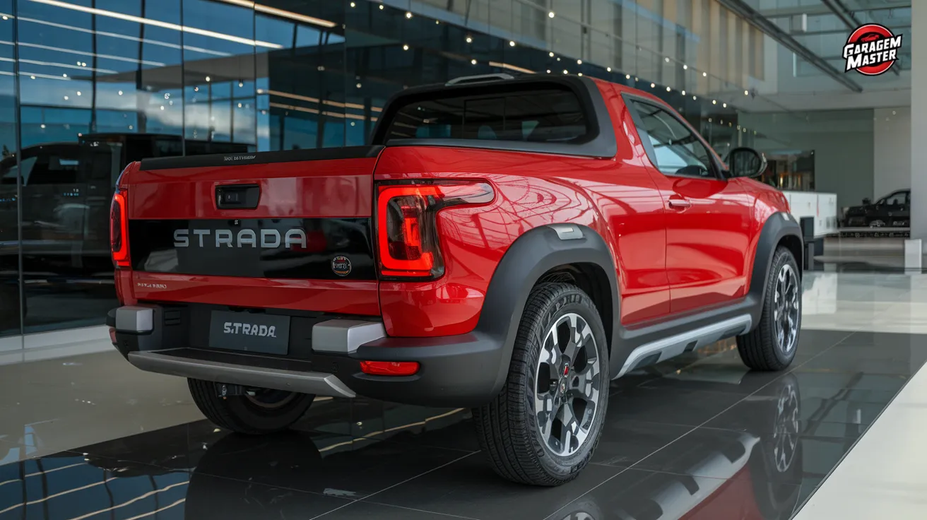 Interior Nova Fiat Strada Diablo